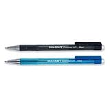 Ballpoint Pen, Retractable, Fine Point, 12/Box, Black Ink (NSN4519179)