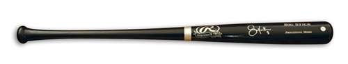 Shane Victorino Autographed/Hand Signed Black Rawlings Big Stick Bat