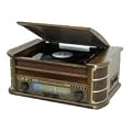 Soundmaster NR 513 Nostalgie Stereo Musikcenter mit CD, Plattenspieler, Kassettenteil und UKW/MW-Radio