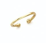14K Toe Ring Plain Band Adj - GH23215