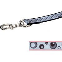 Coastal Lazer Brite Reflective Pink Web with Dots Design Dog Lead