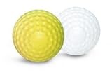 Sting-Free Dimpled Practice Baseballs - Dozen