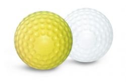 Sting-Free Dimpled Practice Baseballs - Dozen