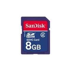 8GB SDHC Speicherkarte f�r Canon EOS 1000D, sandisk