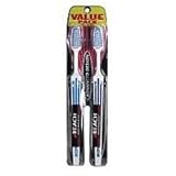 Reach advanced design toothbrush with firm full head, value pack - 2 ea