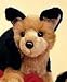 Stuffed Saba Mini German Shepherd