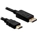 DELOCK Kabel Displayport > HDMI St/St 2m