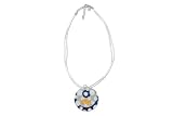 Georgia Tech Yellowjackets Capiz Double Shell Cord Necklace