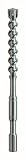 Champion CM98-1-3/4x18x23 Proline Spline Shank Hammer Bit Carbide Quad Point, 1-3/4-Inch by 18-Inch by 23-Inch