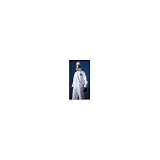 White Tyvek Coverall With Serged Seams, Zipper Front, Elastic Wrists And Ankles, And Attached Elastic Hood (25 Per Case)