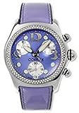 Corum 396-157-47-F170FK30R Bubble XL Chrono Diamonds Lavender Dial Leather Women's Watch