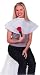 Scalpmaster Nylon Make-Up Cape 28" X 28", Velcro White.