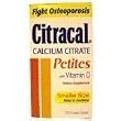 Citracal Calcium Citrate Petites With Vitamin D - 100 Coated Tablets