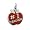 #1 Teacher Charm - Sterling Silver