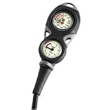 Mares Mission 2 Scuba Diving Console - Scuba Tank Pressure and Depth Gauge