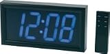 Jumbo LED wall clock with alarm