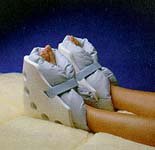 Spenco Spenco Foot Pillow Silicore Fibers Of Pressure From Feet Heel Ankles - 1 Pair