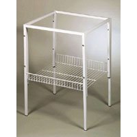 Bird Cage Stand for P-Series Cages - Deluxe - White