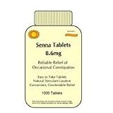 Senna-Gen Tablets by Generic Senokot - 1000 ea