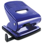 5 Star Office Punch 2-Hole Metal  Plastic Base 