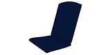 IMAGE OF Trex Outdoor Furniutre Yacht Club Folding Highback Chair Full Cushion, Navy