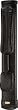 Pro Series Special Edition 4 butt/8 shaft black crocodile pattern embossed leahterette case with large jump cue and smaller accessory pockets. The silk lining extends to the bottom of each case
