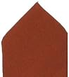 Durable Hand Woven 100% Cotton Solid Brown Napkins 22x22 Inches Set of Six