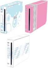 Wii Gamer Graffix Skin- Blue Squares