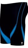 TYR Alliance Team Splice Jammer Black/Blue Size 30