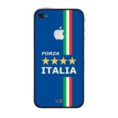 YOUNiiK Styling Skin Designfolie f�r Apple iPhone 4S (mit Logocut) - Fan Artikel Fu�ball Italien Design Skin