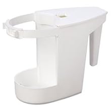 Impact 100 Super Toilet Bowl Caddy, 8" Length x 4" Width x 6" Height, White (Case of 12)