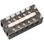 サトーパーツ 中継用2列型端子台 ML-11-50Fシリーズ 500V-50A (1個) ML-11-50F-6P
