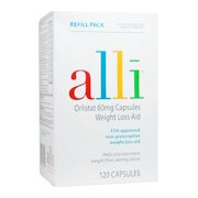 Alli 120 Caps Refill - Weight Loss Aid, 120 caps., (GlaxoSmithKline)