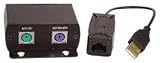 USB to PS/2 balun Kit – Passive Extends Mouse Keyboard over Cat5