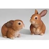 HERITAGE DECORATIVE LAWN ORNAMENT BUNNIES ASSORTMENT