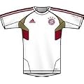 Adidas FC Bayern M�nchen Trainings-Shirt Kinder 2011-2012 Farbe: wei�/rot/gold