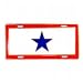 Blue Star Military Service License Plate