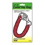Coiled Clip On Key Ring