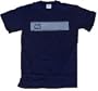 TEXAS IS THE REASON - Silver Stripe - Navy T-shirt