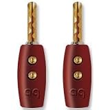 AudioQuest CFBFAG (2 Pr) Banana Plugs (Gold)