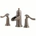 Pfister Ashfield Wide Rustic Pewter 8-15" Bath Faucet