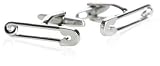 Safety Pin Cufflinks with Presentation Box