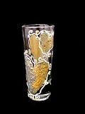 Bride s Heirloom Design - Hand Painted - Collectible Shooter Glass - 1.5 oz.