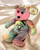 STAR #8 Spice Tye Dyed Bear - Reminds Me of the Spice Girls