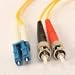 Fiber Optic Cable, LC to ST, Single Mode Duplex (9/125) - 1 Meter Fiber Optic Cable, LC to ST, Single Mode Duplex (9/125) - 1 Meter