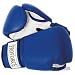 ProForce Leatherette Boxing Gloves, Blue & White 12 oz