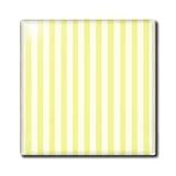 IMAGE OF Oh Baby Yellow Stripe - 8 Inch Glass Tile