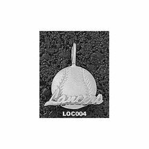 Longwood Lancers "lancers Baseball" Pendant - Sterling Silver Jewelry Picture
