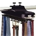 Richards Homewares Inc. 75750 BATTERY OPERATED- BLK Tie Rack