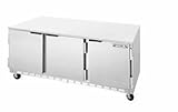 Beverage Air UCR72AY-24 72" 3 Door Undercounter Refrigerator | 21.5 Cu. Ft. ....